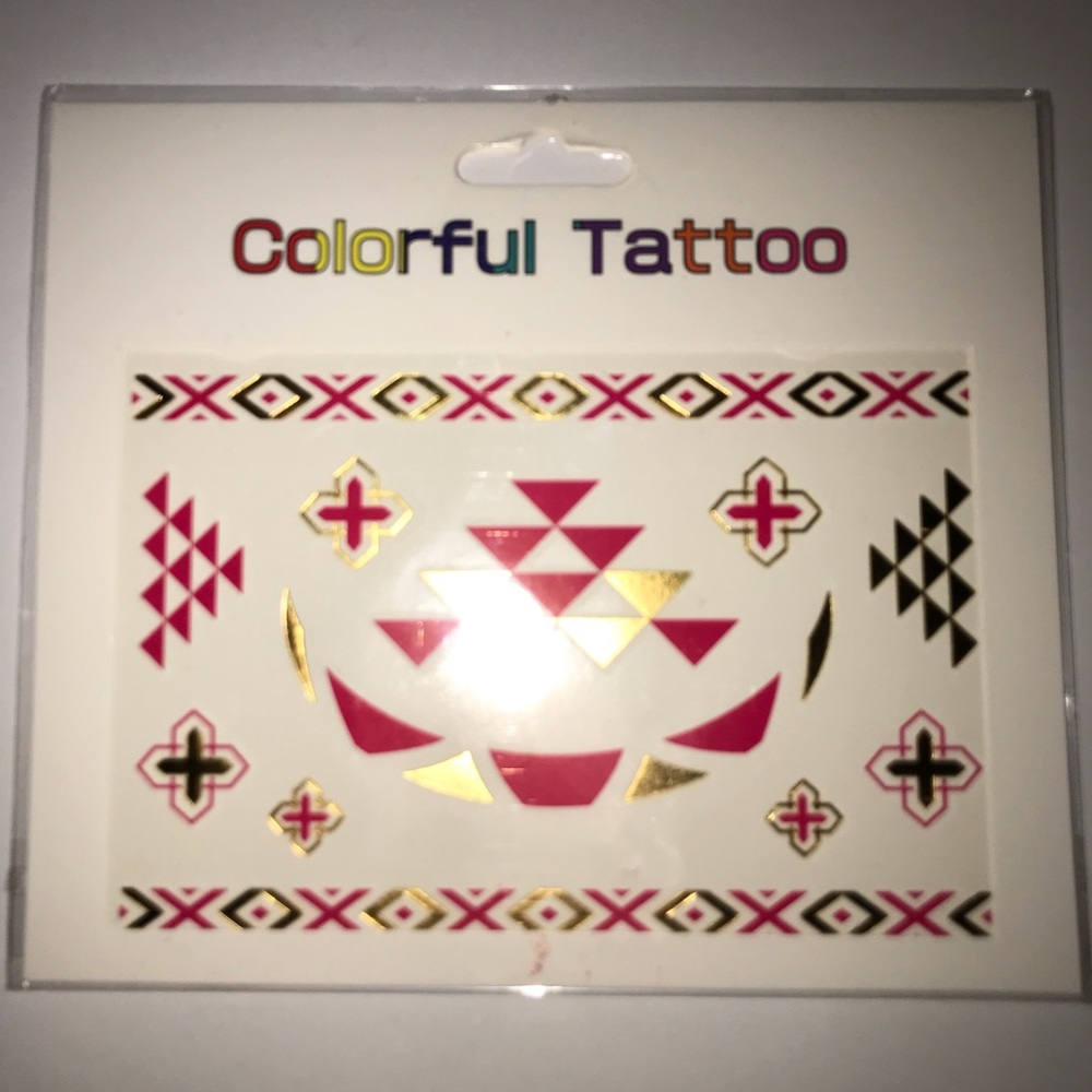 NEW Colored Flashed Tattoos